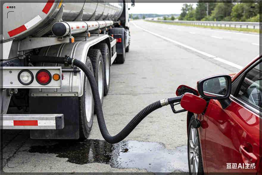 正阳汽车救援送水案例